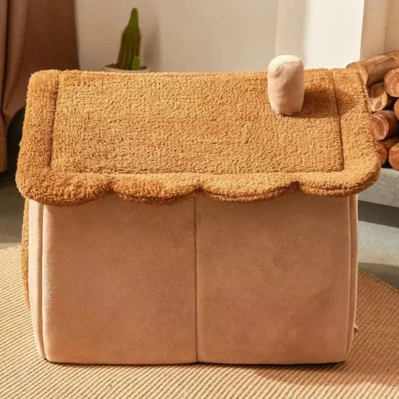 Four Seasons Universal Removable and Washable Pet Bed for Cats and Small Dogs