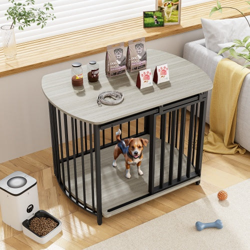 31.5 Furniture Style Dog Crate For Small And Medium Dogs