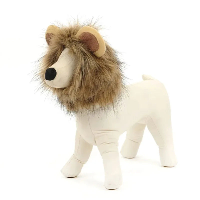 Cat Lion Mane Halloween Costume for Small Cats and Kittens - Ideal for Halloween, Cat Birthdays, and Cosplay Events