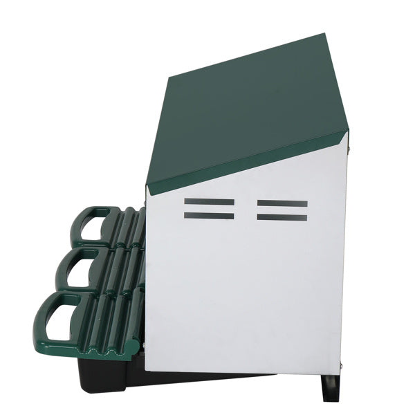 3-Compartment Chicken Feeding Trough