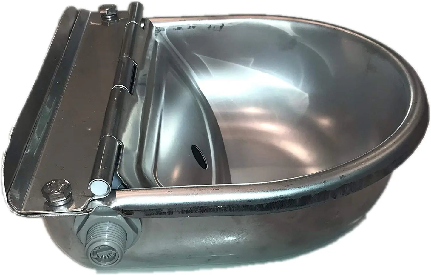 Automatic Floating Ball Cattle Drinking Bowl - 304 Stainless Steel Water Trough for Livestock Operations