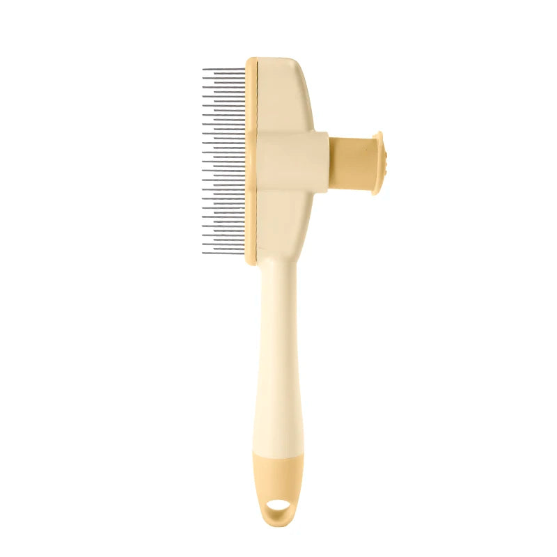 Professional Cat Grooming Massage Brush and Pet Comb for Effective Hair Removal - Durable Grooming Kit for Kittens