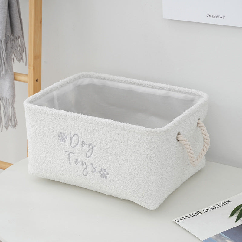 Sundries Storage Baskets in Round and Square Designs for Organized Living