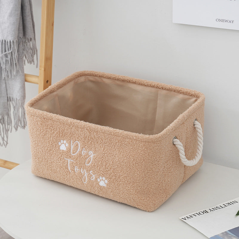 Sundries Storage Baskets in Round and Square Designs for Organized Living