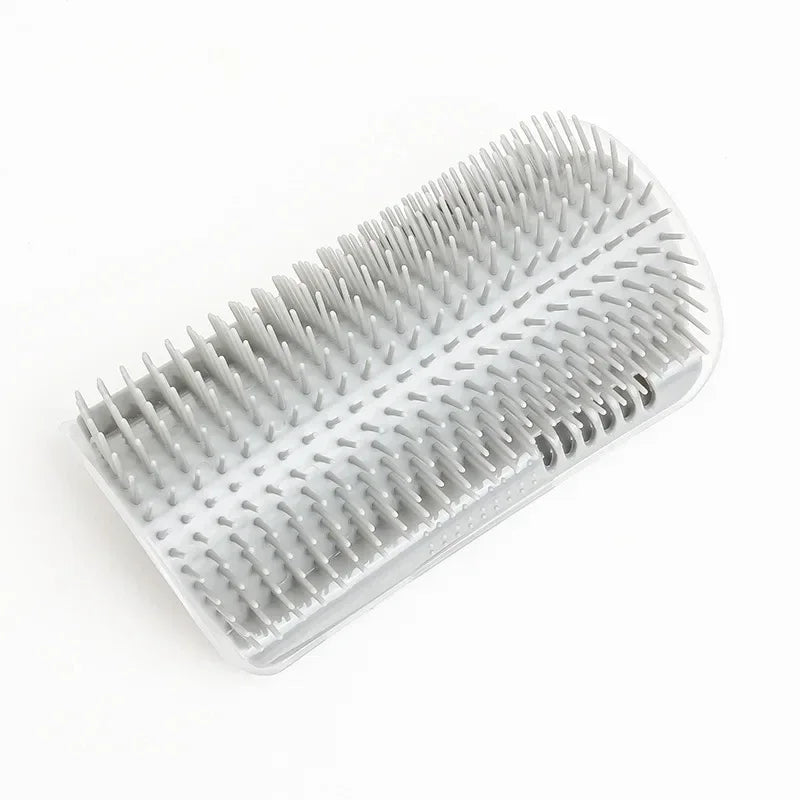 Cat Grooming Brush and Hair Removal Tool - Pet Massager and Scraper Accessories for Home and Garden