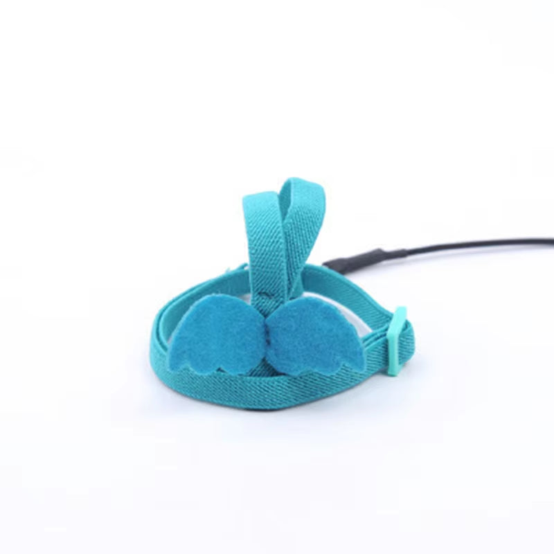 Parrot Flight Harness and Leash for Outdoor Training - Ideal for Cockatiels, Macaws, and Budgerigars