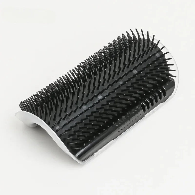 Cat Grooming Brush and Hair Removal Tool - Pet Massager and Scraper Accessories for Home and Garden