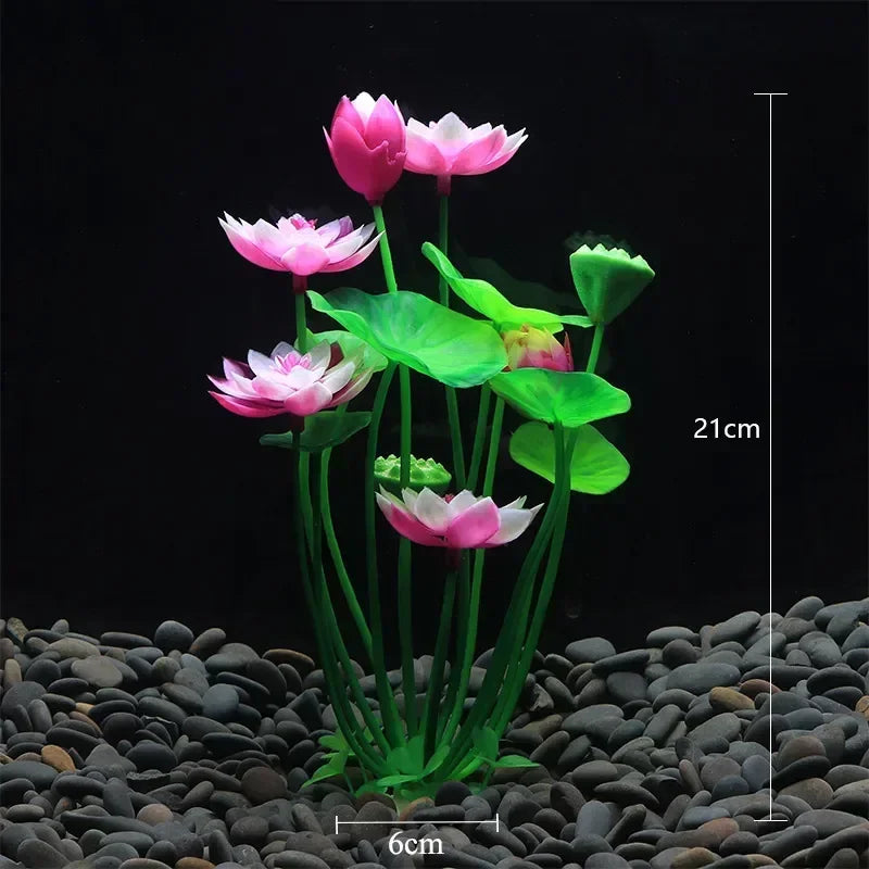 Artificial Aquatic Plant Decoration for Aquariums - Underwater Grass Accessories for Fish Tanks and Home Decor