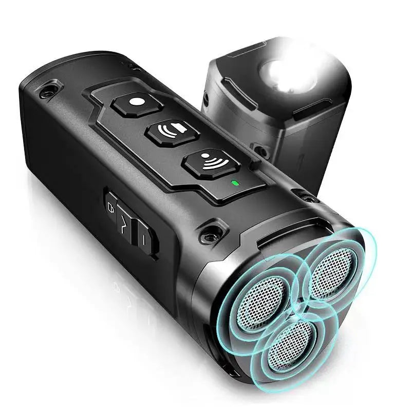 2023 Rechargeable Ultrasonic Dog Repeller and Training Device with Integrated LED Flashlight