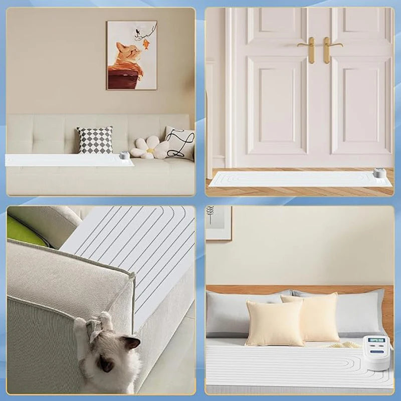 Rechargeable Indoor Pet Training and Furniture Protection Pad with Three Training Modes