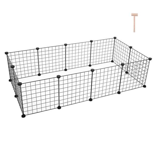Mesh Material Fence 12 Piece Set
